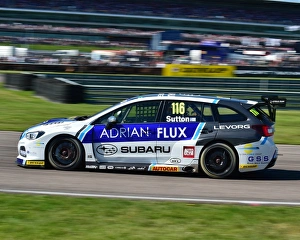 BTCC Rockingham, August 2017 Prints: CM21 0114 Ashley Sutton, Subaru Levorg