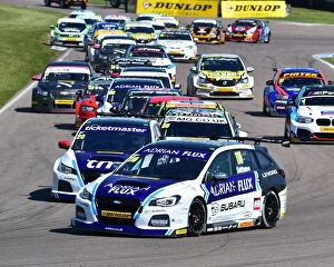 BTCC Rockingham, August 2017 Prints: CM21 0362 Ashley Sutton, Subaru Levorg