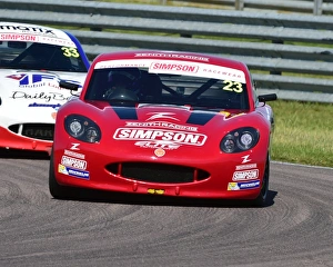 Simpson Race Products Prints: CM21 0705 Tom Gamble, Elite Motorsport