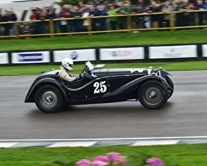 Pre 1939 Prints: CM21 1563 Jonathan Turner, Triumph Dolomite 8C SS Corsica Roadster