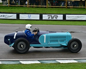 Pre 1939 Prints: CM21 1643 Christopher Mann, Alfa Romeo 8C 2600 Monza