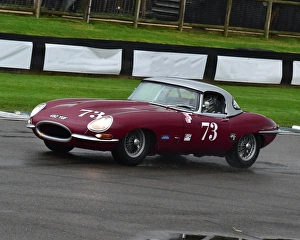 Tony Wood Prints: CM21 1848 Andrew Smith, James Cottingham, Jaguar E-Type