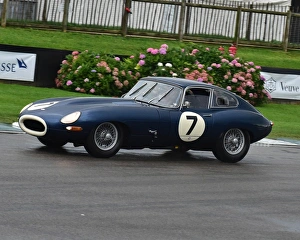 David Cooke Prints: CM21 1858 Anthony Hancock, David Cooke, Jaguar E-Type FHC