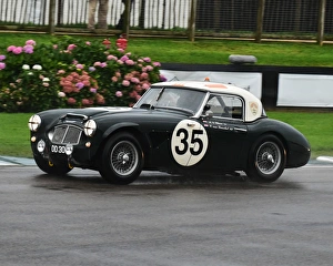 Tony Wood Prints: CM21 1898 Karsten Le Blanc, Christiaen van Lanschot, Austin Healey 3000 Mk1