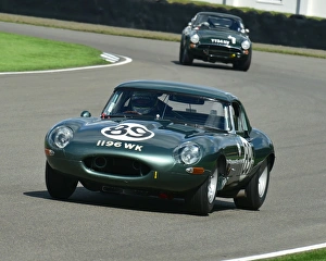 Goodwood Revival 2017 Prints: CM21 2171 Chris Ward, Gordon Shedden, Jaguar E-Type
