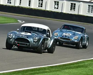 Goodwood Revival 2017 Prints: CM21 2191 Christopher Wilson, Gregor Fisken, AC Cobra, Mike Jordan, Mike Whitaker