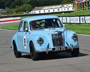Production Saloons Prints: CM21 2360 Rupert Keegan, MG Magnette ZB