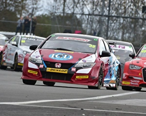 BTCC Silverstone, September 2017 Prints: CM21 3244 Brett Smith, Honda Civic Type R