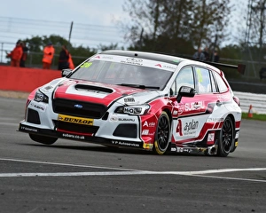 <b class=qtipBold><figcaption>CM21 3253 Josh Price, Subaru Levorg</figcaption></b><br>Josh Price, Subaru Levorg, BTCC Championship, BTCC Silverstone, Sunday, 17th September, 2017, Autosport, British Touring Car Championship, BTCC, BTCC, cars, England, motor sport, Northamptonshire, racing circuit racing, UK, Northamptonshire, racing cars, sports cars, vehicles, racing, saloon cars, competition, circuit racing,<br><em>© 2017 Chris McEvoy, www.cjm-photography.co.uk, all rights reserved</em> CM21 3253 Josh Price, Subaru Levorg