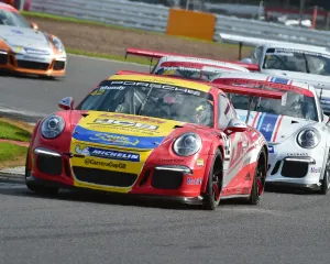 BTCC Silverstone, September 2017 Prints: CM21 4099 Graeme Mundy, Porsche 911 GT3