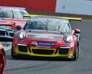<b class=qtipBold><figcaption>CM21 4131 Dan McKay, Porsche 911 GT3</figcaption></b><br>Dan McKay, Porsche 911 GT3, Porsche Carrera Cup Great Britain 2017, BTCC Silverstone, Sunday, 17th September, 2017, Autosport, British Touring Car Championship, England, motor sport, Northamptonshire, racing circuit racing, UK, Northamptonshire, racing cars, sports cars, vehicles, racing, saloon cars, competition, circuit racing,<br><em>© 2017 Chris McEvoy, www.cjm-photography.co.uk, all rights reserved</em> CM21 4131 Dan McKay, Porsche 911 GT3