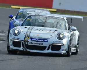 BTCC Silverstone, September 2017 Prints: CM21 4133 Karl Leonard, Porsche 911 GT3