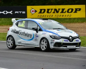 Mike Bushell Prints: CM21 5079 Mike Bushell, Renault Clio Sport 220 Trophy