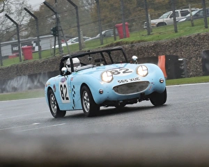 Night Race Meeting Prints: CM21 8214 Tim Cairns, Austin Healey Frogeye Sprite