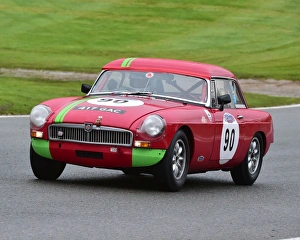 Martin Whitlock Prints: CM21 8609 Martin Whitlock, Stephen Woodrow, MG B Roadster