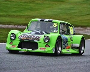 Night Race Meeting Prints: CM21 8673 Steven Moss, Ford Anglia Spaceframe