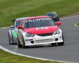 Classic And Sports Car Club Prints: CM21 9551 Nigel Ainge, Danny Cassar, Honda Integra Type R