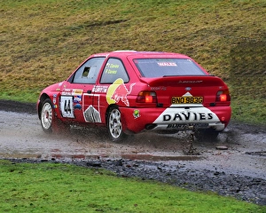 CM22 1699 Tudor Davies, Rhiannon Davies, Ford Escort Mk6