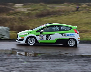 Wet Weather Prints: CM22 1847 Ashleigh Morris, Jamie MacTavish, Ford Fiesta R200