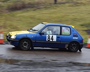 Peugeot 205 Prints: CM22 1867 Richard Deane, Neil Warwick, Peugeot 205