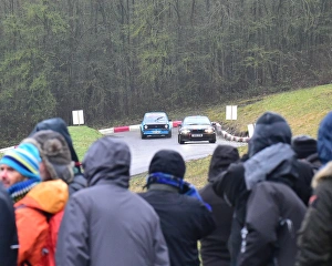 <b class=qtipBold><figcaption>CM22 2361 View from the crowd</figcaption></b><br>View from the crowd, MGJ Rally Stages, Chelmsford Motor Club, Brands Hatch, Saturday, 20th January 2018, MSV, Circuit Rally Championship, MSVR, Rally, racing, rallying, off-road, MSV, Kent, England, motor sport, racing, racing cars, competition, outdoors, circuit, track, vehicles, cars, racing sport, competition,, Winter Rally Stages,<br><em>© 2018 www.cjm-photography.co.uk,all rights reserved</em> CM22 2361 View from the crowd