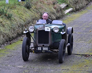 VSCC New Year Driving Tests, Brooklands, 28th January 2018 Prints: CM22 3079 Jon Fleming, Austin Ultster Trials