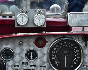 VSCC New Year Driving Tests, Brooklands, 28th January 2018 Prints: CM22 3174 Sean Bramhall, Triumph Gloria Special