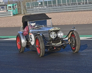 VSCC Pomeroy Trophy, Silverstone, 24th February 2018 Prints: CM22 3334 Andrew Smith, Frazer Nash Super Sports