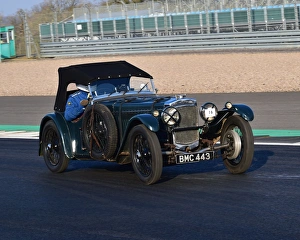 VSCC Pomeroy Trophy, Silverstone, 24th February 2018 Prints: CM22 3342 Phillip Tillyard, Frazer Nash TT replica