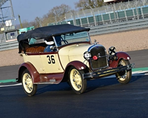VSCC Pomeroy Trophy, Silverstone, 24th February 2018 Prints: CM22 3349 Peter Batty, Ford Phaeton 35 A Tourer