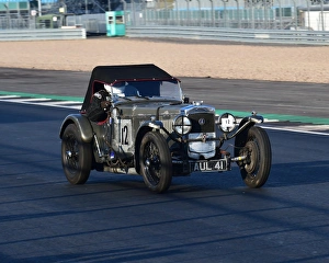 VSCC Pomeroy Trophy, Silverstone, 24th February 2018 Prints: CM22 3374 Dr Steven Pryke, Frazer Nash TT replica
