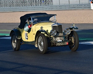 VSCC Pomeroy Trophy, Silverstone, 24th February 2018 Prints: CM22 3378 David Saxl, Riley 12-4 Special