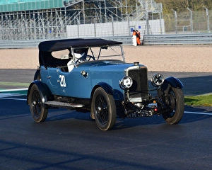 VSCC Pomeroy Trophy, Silverstone, 24th February 2018 Prints: CM22 3382 Andrew Hunter, Sunbeam 3 Litre Super Sports
