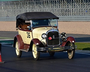 VSCC Pomeroy Trophy, Silverstone, 24th February 2018 Prints: CM22 3392 Peter Batty, Ford Phaeton 35 A Tourer