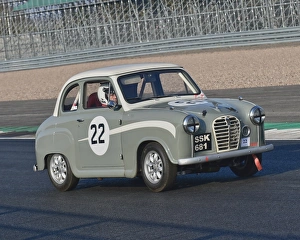 <b class=qtipBold><figcaption>CM22 3458 Ivan Dutton, Austin A30</figcaption></b><br>Ivan Dutton, Austin A30, VSCC, Pomeroy Trophy, Silverstone, 24th February 2018, 2018, cars, Chris McEvoy, cjm-photography, competition, February, Fun, historic cars, iconic, motor sport, motorsport, nostalgia, outdoors, Pomeroy trophy, pre-war, retro, saloon cars, Silverstone, sports, sports cars, tests, trials, vintage cars, Vintage Sports Car Club, VSCC<br><em>© 2018 www.cjm-photography.co.uk,all rights reserved</em> CM22 3458 Ivan Dutton, Austin A30