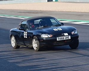 <b class=qtipBold><figcaption>CM22 3566 Matt Shepherd, Mazda MX-5</figcaption></b><br>Matt Shepherd, Mazda MX-5, VSCC, Pomeroy Trophy, Silverstone, 24th February 2018, 2018, cars, Chris McEvoy, cjm-photography, competition, February, Fun, historic cars, iconic, motor sport, motorsport, nostalgia, outdoors, Pomeroy trophy, pre-war, retro, saloon cars, Silverstone, sports, sports cars, tests, trials, vintage cars, Vintage Sports Car Club, VSCC<br><em>© 2018 www.cjm-photography.co.uk,all rights reserved</em> CM22 3566 Matt Shepherd, Mazda MX-5