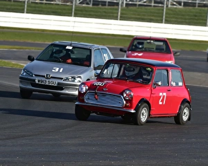 <b class=qtipBold><figcaption>CM22 4043 Andy Newbound, Morris Mini</figcaption></b><br>Andy Newbound, Morris Mini, VSCC, Pomeroy Trophy, Silverstone, 24th February 2018, 2018, cars, Chris McEvoy, cjm-photography, competition, February, Fun, historic cars, iconic, motor sport, motorsport, nostalgia, outdoors, Pomeroy trophy, pre-war, retro, saloon cars, Silverstone, sports, sports cars, tests, trials, vintage cars, Vintage Sports Car Club, VSCC<br><em>© 2018 www.cjm-photography.co.uk,all rights reserved</em> CM22 4043 Andy Newbound, Morris Mini