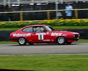 Mike Jordan Prints: CM22 5850 Mike Jordan, Mike Whitaker, Ford Capri III 3 litre S