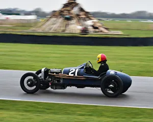 Goodwood 76th Members Meeting, March 2018 Prints: CM22 6412 Hughie Walker, Frazer Nash Martyr Special