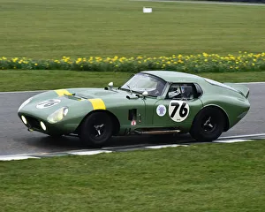 Goodwood 76th Members Meeting, March 2018 Prints: CM22 6455 Olivier Hart, Shelby American Cobra Daytona coupe