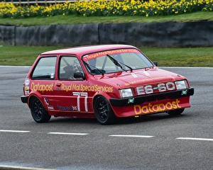 Stig Blomqvist Prints: CM22 6654 Malcolm Harrison, Stig Blomqvist, Austin Metro HLS 1300