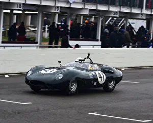 Derek Hood Prints: CM22 6770 Derek Hood, Lister Jaguar Costin
