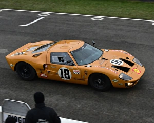 David Hart Prints: CM22 7167 David Hart, Ford GT40, Gurney Cup