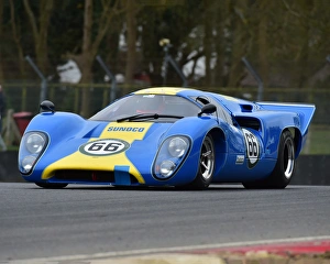 Mike Donovan Prints: CM22 7593 Mike Donovan, Lola T70 MK3B