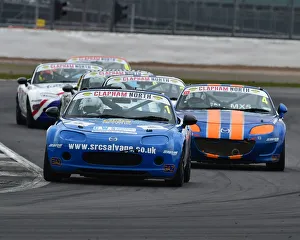 TCR UK Championship, Rounds 1 And 2, Silverstone, Sunday 1st April 2018 Prints: CM22 9742 Luke Herbert, Mazda MX-5 Mk3