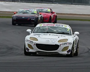 TCR UK Championship, Rounds 1 And 2, Silverstone, Sunday 1st April 2018 Prints: CM22 9757 Alex Miller, Mazda MX-5 Mk3