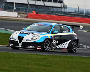Derek Palmer Prints: CM22 9966 Derek Palmer, Alfa Romeo Giulietta TCR