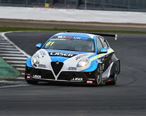 Derek Palmer Prints: CM22 9997 Derek Palmer, Alfa Romeo Giulietta TCR