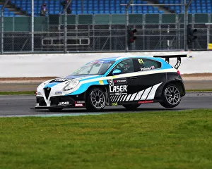 Derek Palmer Prints: CM23 0019 Derek Palmer, Alfa Romeo Giulietta TCR