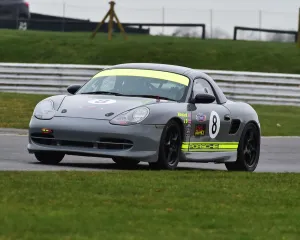 CSCC Season Opener Snetterton April 2018 Prints: CM23 0419 Howard Dawson, Jonathan Dawson, Porsche Boxster S